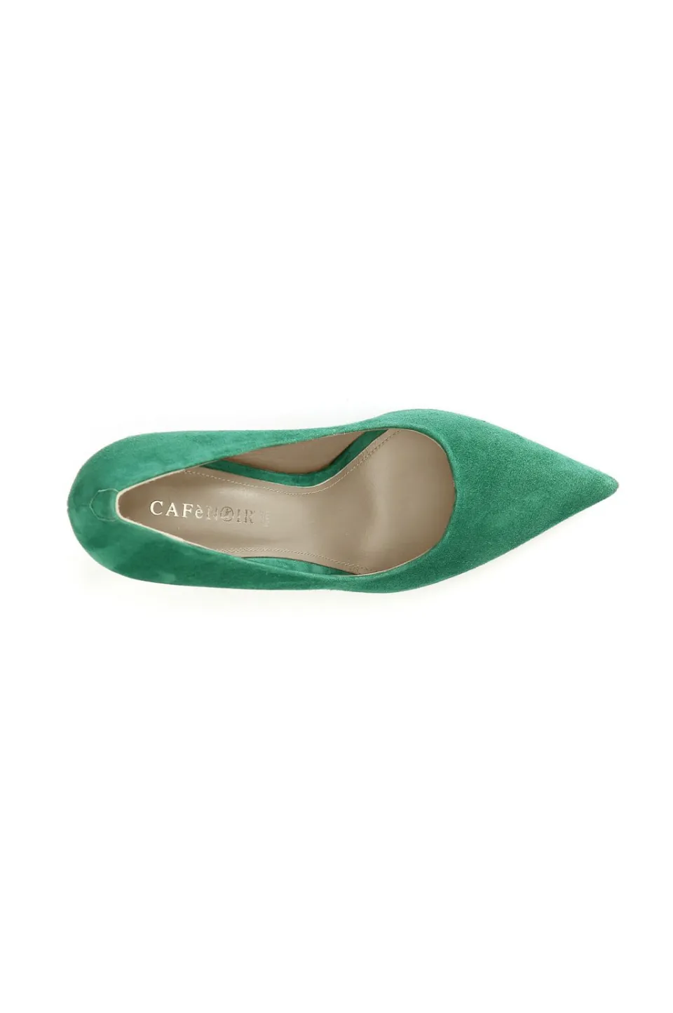 Flash Sale CafèNoir Dècollète In Pelle Scamosciata Verde