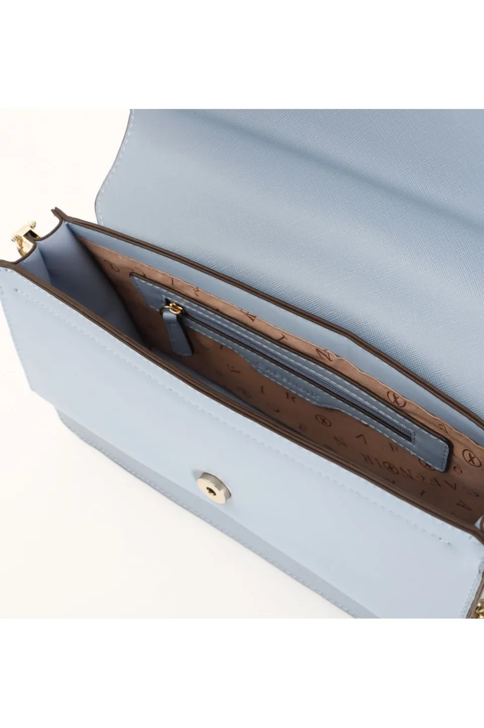 Cheap CafèNoir Pochette Piccola In Saffiano Con Microborchie E Charm Cafenoir Cielo