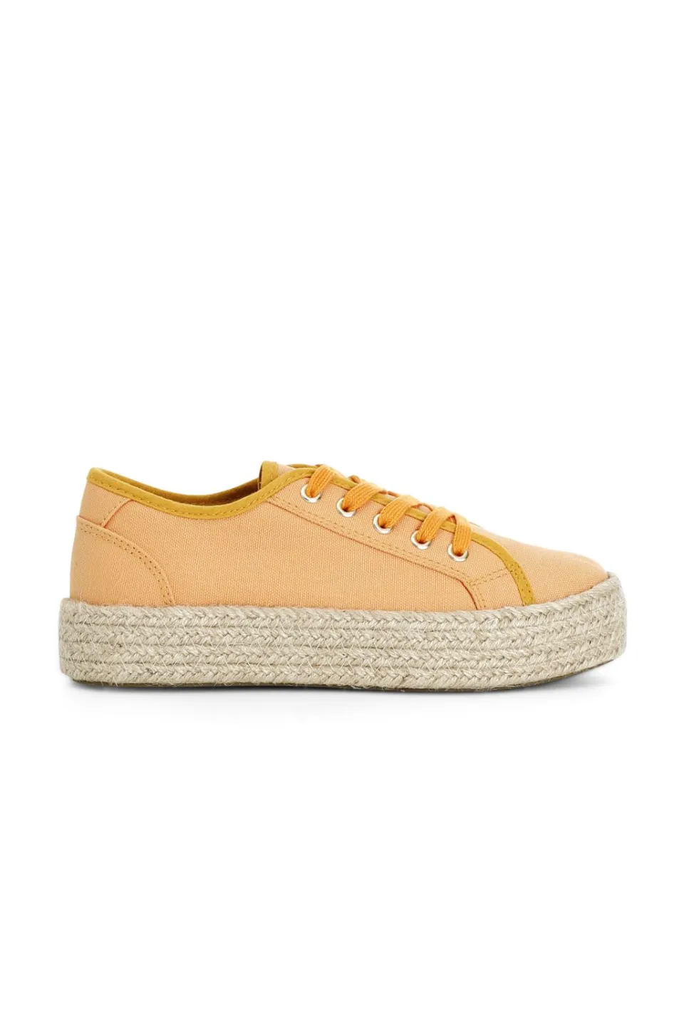 Outlet CafèNoir Sneakers Con Fascia In Corda Arancio