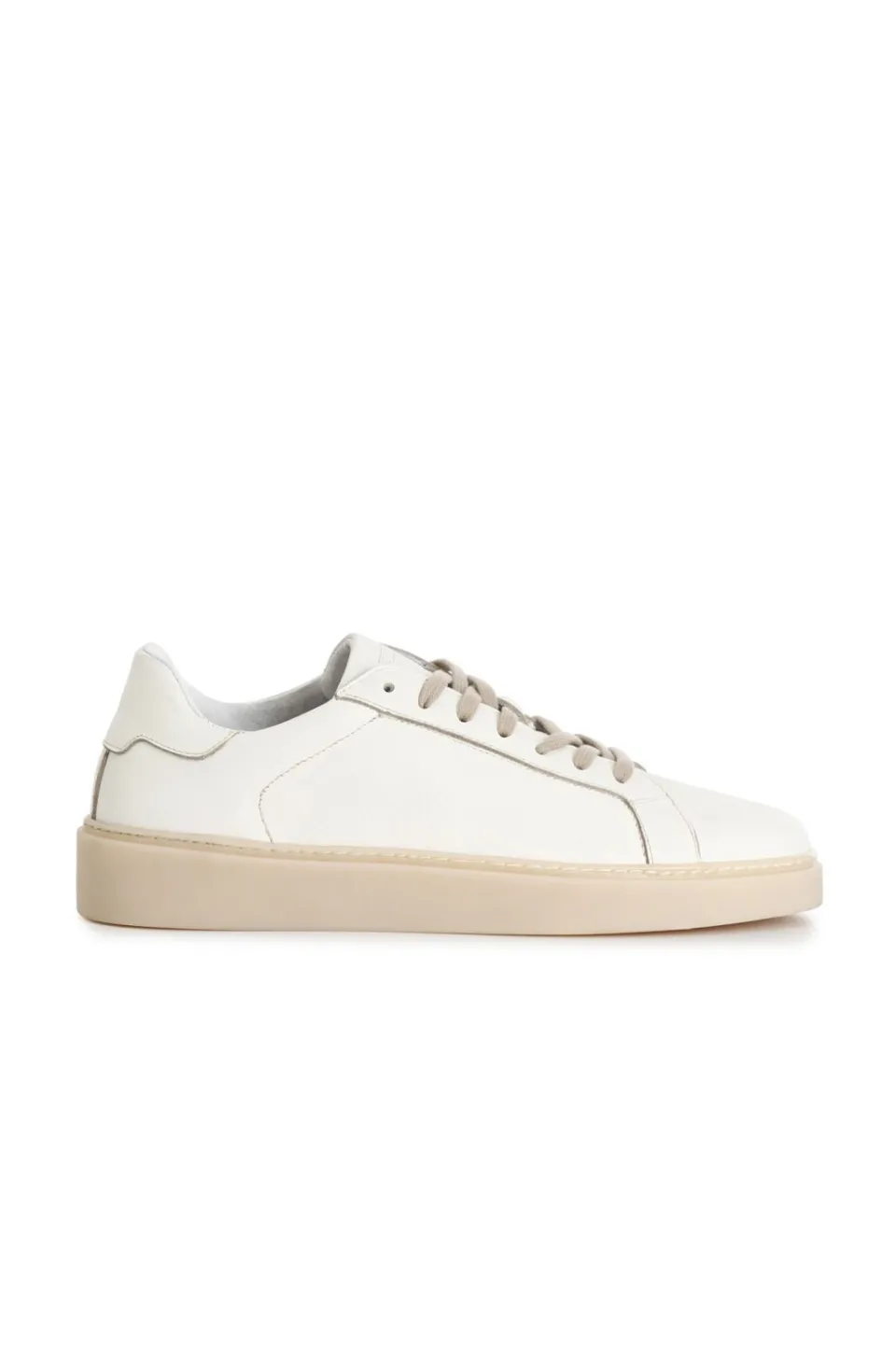 Store CafèNoir Sneakers In Pelle Bianco