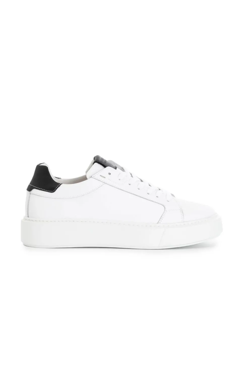 Discount CafèNoir Sneakers In Pelle Bianco