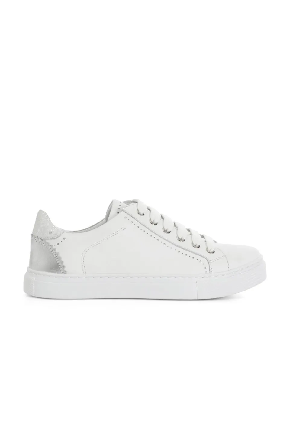 Outlet CafèNoir Sneakers In Pelle Bianco