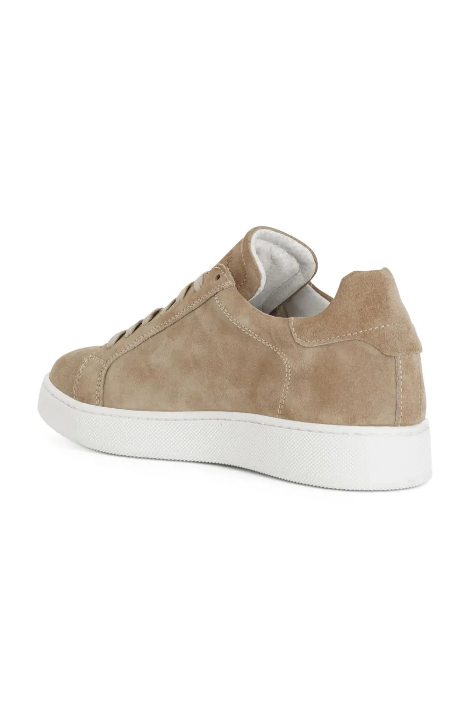 Discount CafèNoir Sneakers In Pelle Scamosciata Sabbia