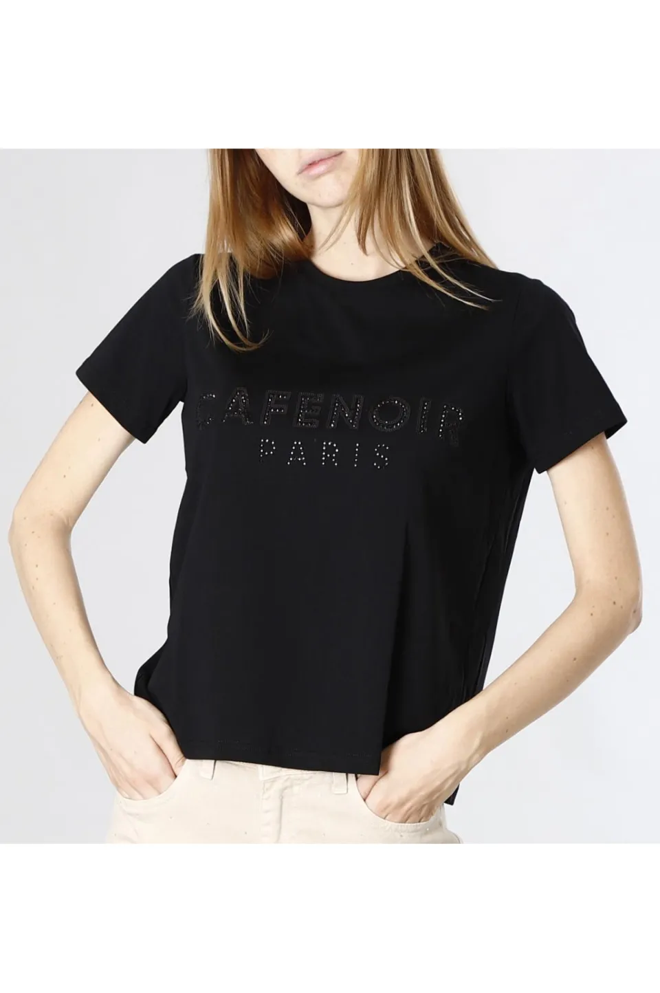 Online CafèNoir T-Shirt Con Logo Nero